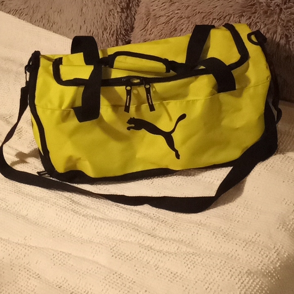 Puma Bags Puma Neon Gym Bag Poshmark